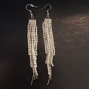 Silver Dangly Earrings